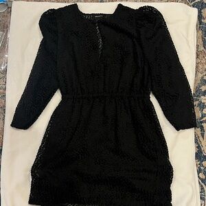 Robert Rodriguez Black Textured Dress size 6